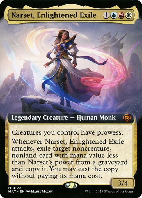 MAT: Narset, Enlightened Exile (Extended Art) (Foil)