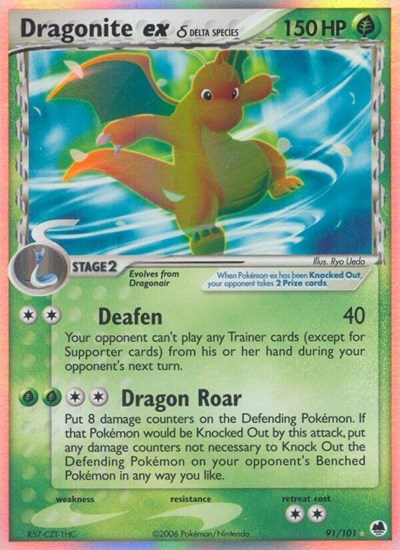 DF: Dragonite ex (Delta Species) (Holofoil)
