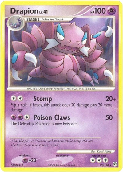 DP: Drapion (Reverse Holofoil)