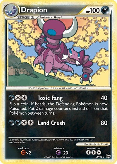 TM: Drapion (Reverse Holofoil)