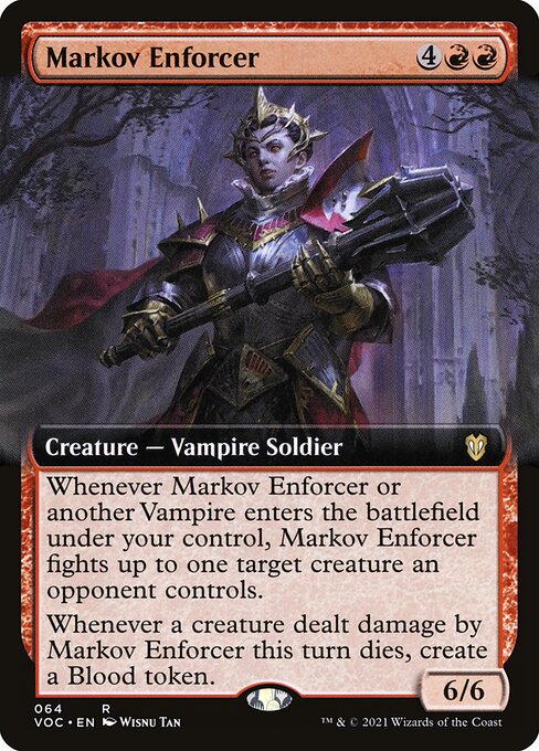 VOC: Markov Enforcer (Extended Art)
