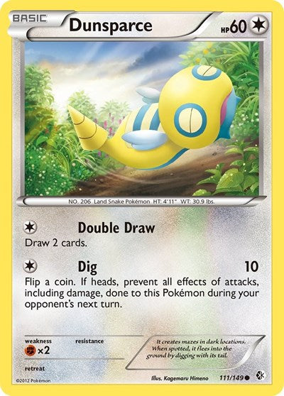 BCR: Dunsparce (Reverse Holofoil)
