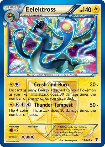 PLB: Eelektross (Team Plasma) (Reverse Holofoil)