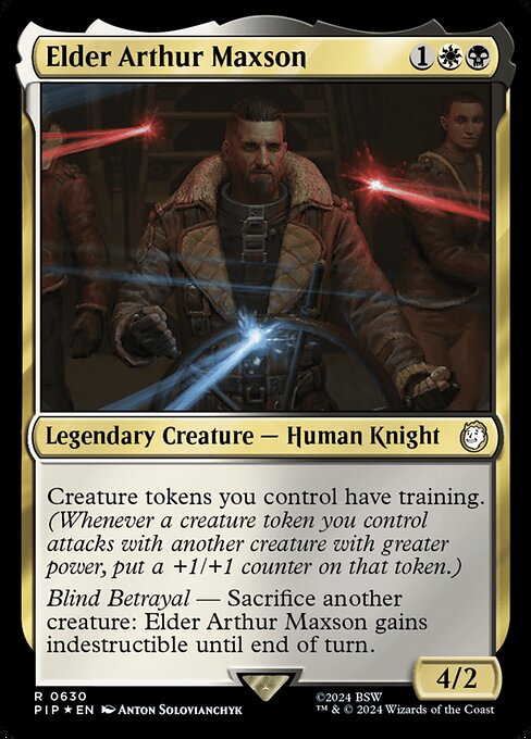 PIP: Elder Arthur Maxson (Surge Foil)