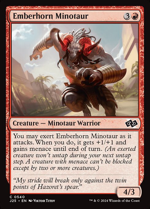J25: Emberhorn Minotaur