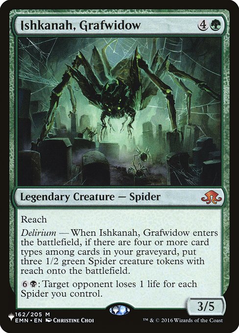 PLST: Ishkanah, Grafwidow