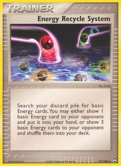 PK: Energy Recycle System (Reverse Holofoil)