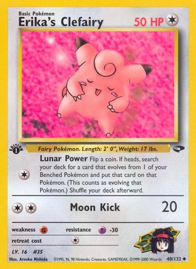 G2: Erika's Clefairy (1st Edition)