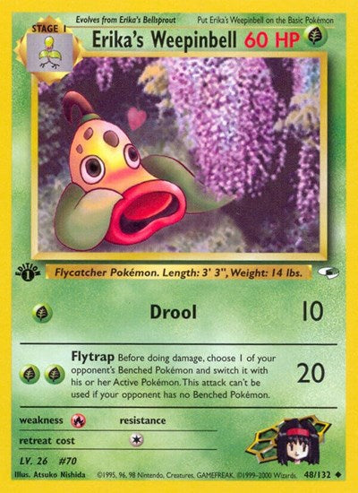 G1: Erika's Weepinbell (48) (1st Edition)