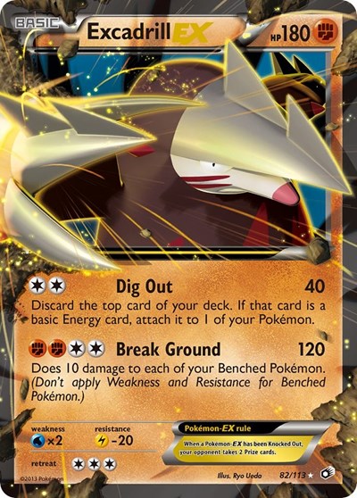 LTR: Excadrill EX (Holofoil)