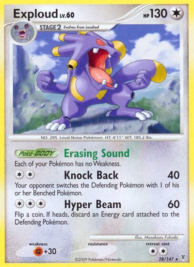 SV: Exploud (Reverse Holofoil)