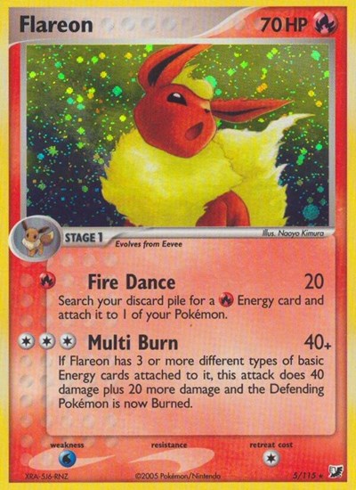 UF: Flareon (Reverse Holofoil)