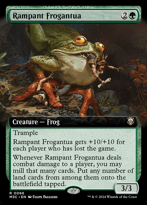 M3C: Rampant Frogantua (Extended Art) (Foil)