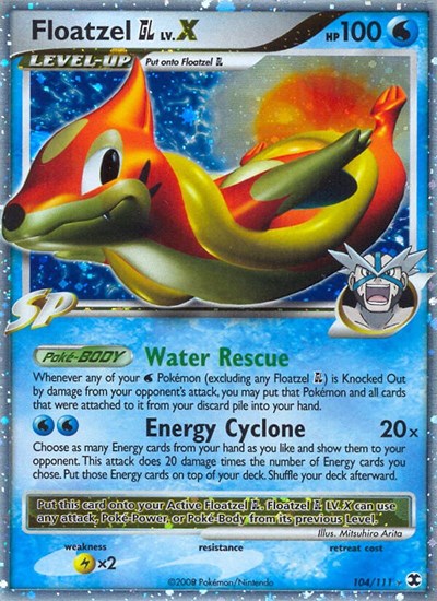RR: Floatzel GL Lv.X (Holofoil)