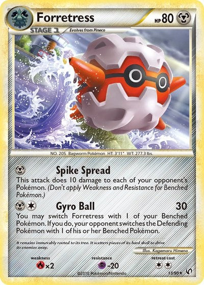 UD: Forretress (13) (Reverse Holofoil)