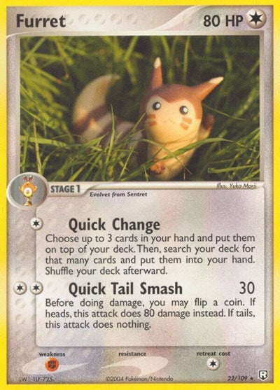 RR: Furret (Reverse Holofoil)