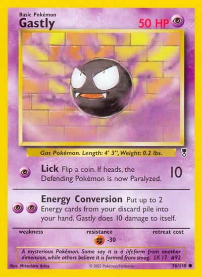 LC: Gastly (Reverse Holofoil)