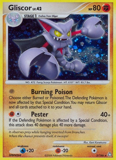 LA: Gliscor (5) (Holofoil)