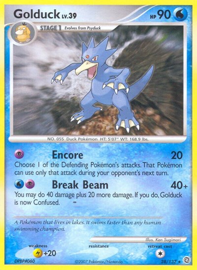 SW: Golduck (Reverse Holofoil)