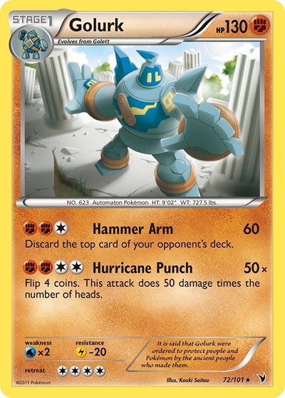 NVI: Golurk (Reverse Holofoil)