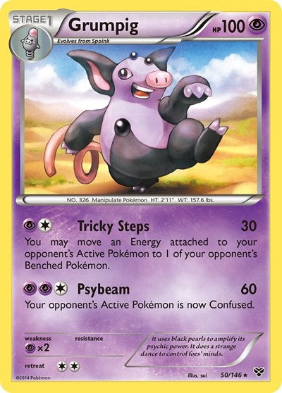 XY: Grumpig (Reverse Holofoil)