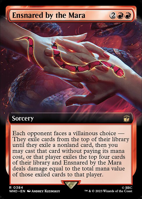 WHO: Ensnared by the Mara (Extended Art) (Foil)