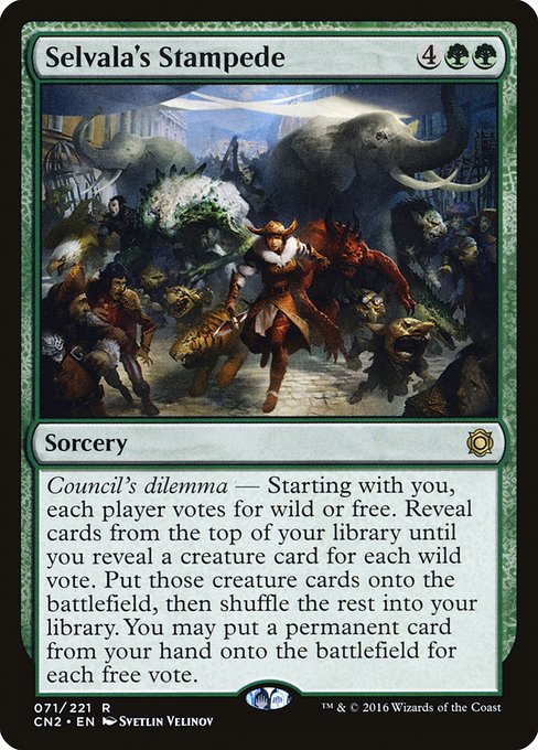 CN2: Selvala's Stampede (Foil)
