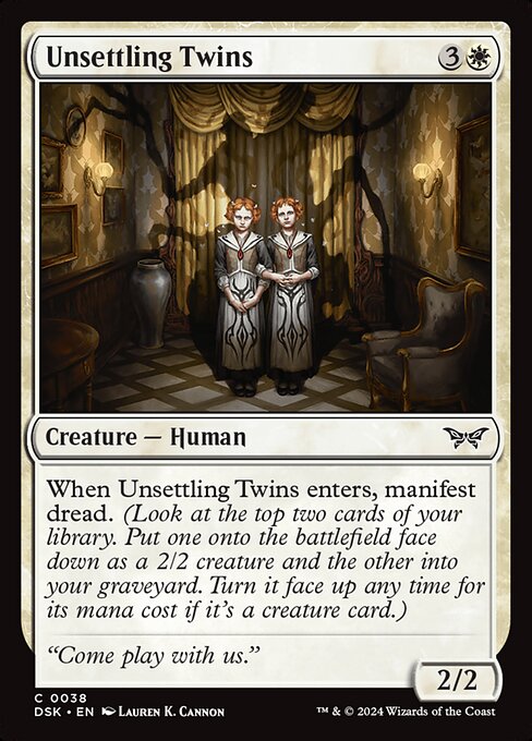 DSK: Unsettling Twins