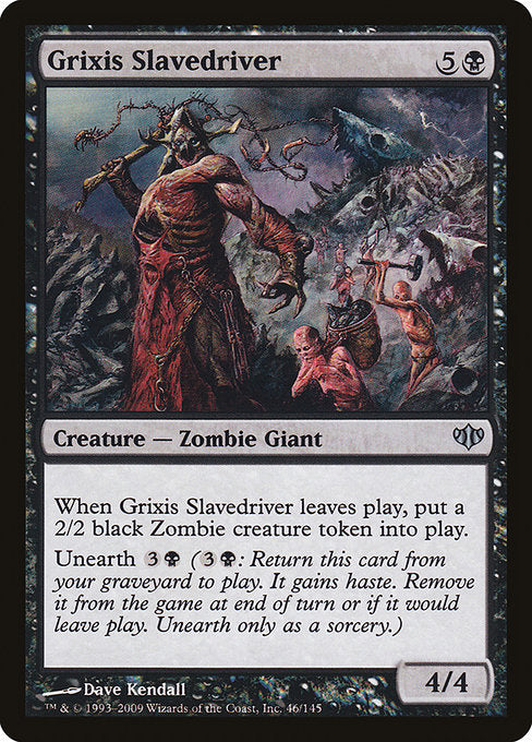 CON: Grixis Slavedriver (Foil)