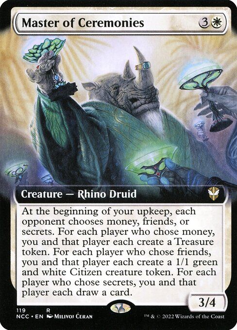NCC: Master of Ceremonies (Extended Art)