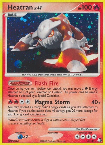LA: Heatran (6) (Holofoil)