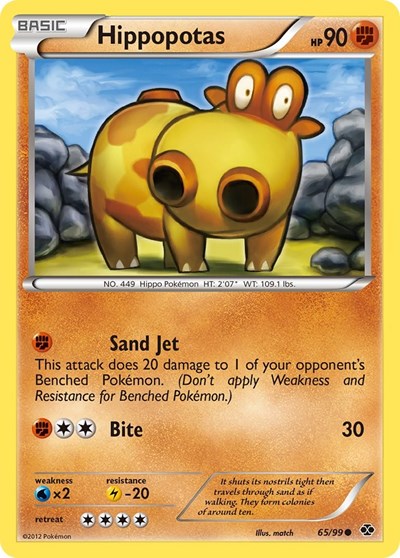 NXD: Hippopotas (Reverse Holofoil)