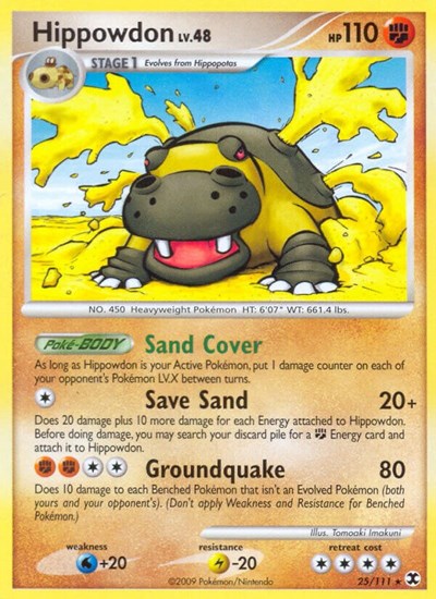 RR: Hippowdon (Reverse Holofoil)