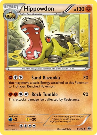 NXD: Hippowdon (Reverse Holofoil)