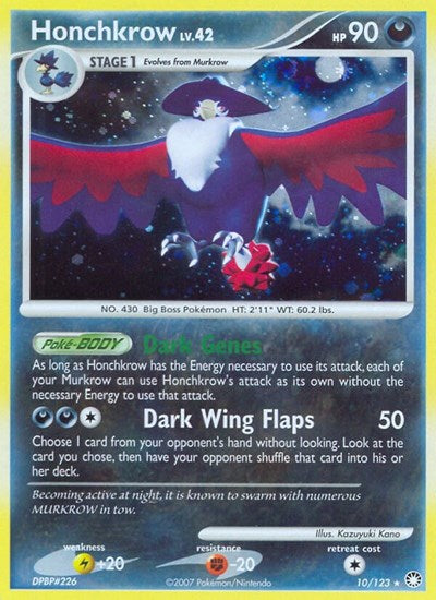 MT: Honchkrow (Reverse Holofoil)