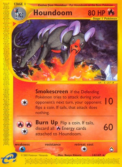 AQ: Houndoom (14) (Reverse Holofoil)