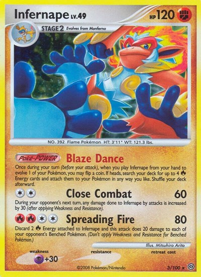 SF: Infernape (Holofoil)