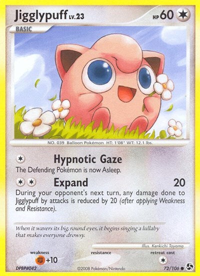 GE: Jigglypuff (Reverse Holofoil)