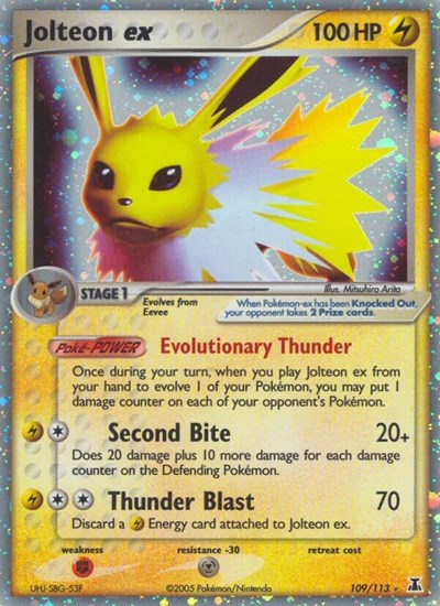 DS: Jolteon ex (Holofoil)