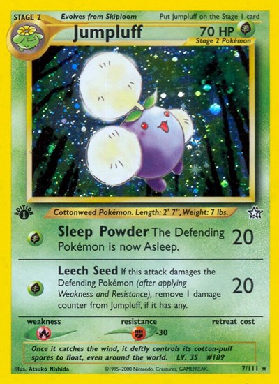 N1: Jumpluff (1st Edition Holofoil)