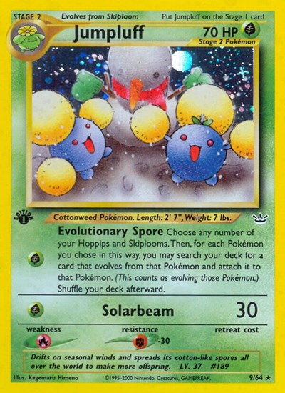 N3: Jumpluff (1st Edition Holofoil)