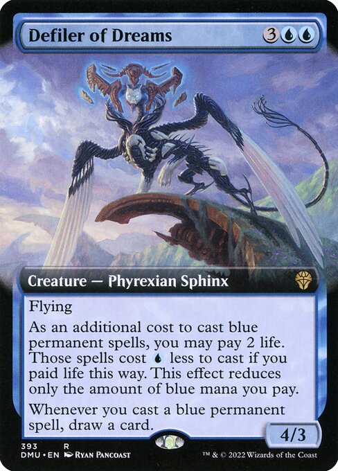 DMU: Defiler of Dreams (Extended Art) (Foil)