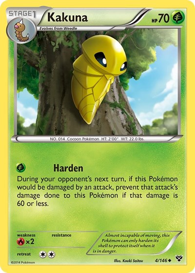 XY: Kakuna (Reverse Holofoil)