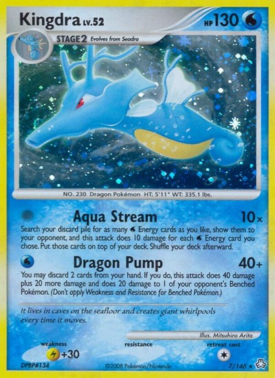 LA: Kingdra (Reverse Holofoil)
