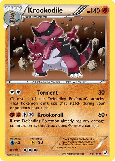 BLW: Krookodile (Holofoil)