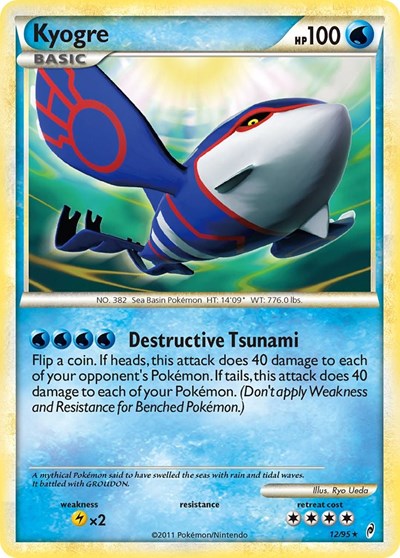 CL: Kyogre (Reverse Holofoil)