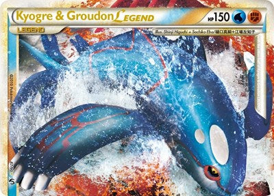 UD: Kyogre & Groudon Legend (Top) (Holofoil)
