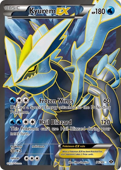NXD: Kyurem EX (96 Full Art) (Holofoil)