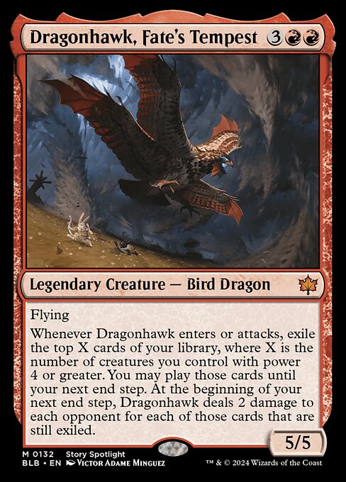 BLB: Dragonhawk, Fate's Tempest (Foil)