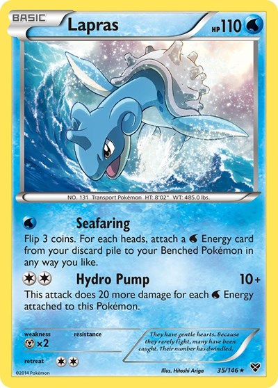 XY: Lapras (Reverse Holofoil)